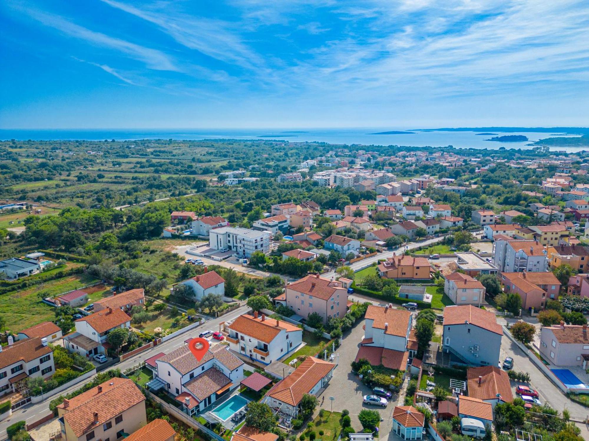 Villa Paradise Medulin Exteriör bild